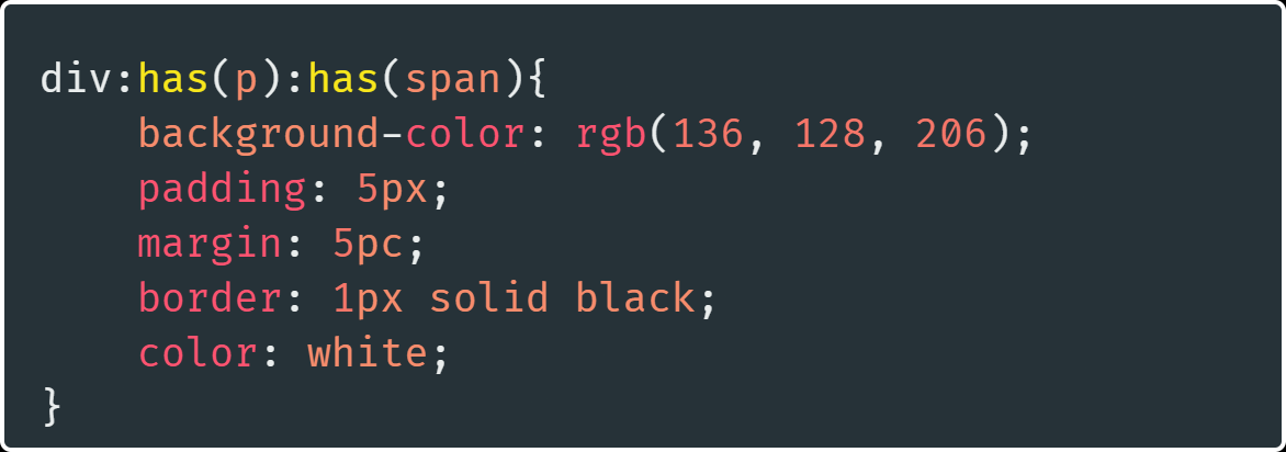 How and when to use the CSS :has() selector | Talent500 blog
