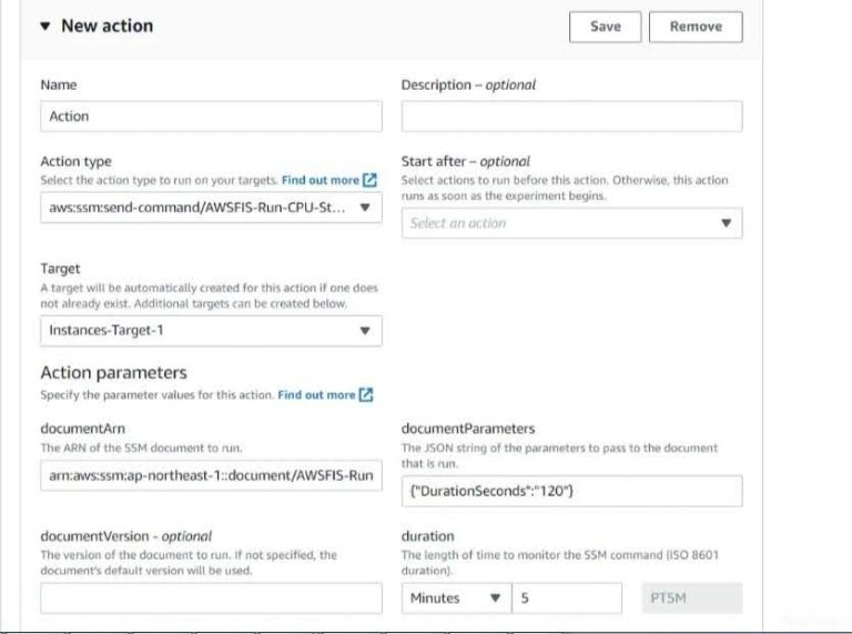 A Stress Test on EC2 Instance based on CPU Utilization using AWS FIS ...