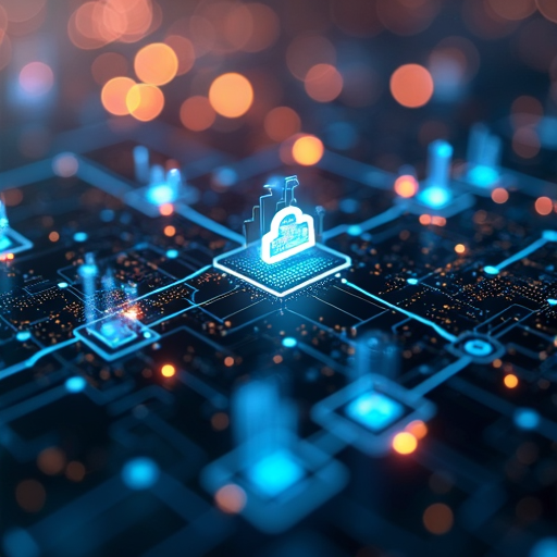 AI agents exchanging data via event-driven architecture in a modern enterprise system