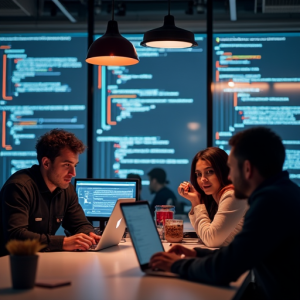 Data engineers optimizing real-time streaming pipelines at Zomato
