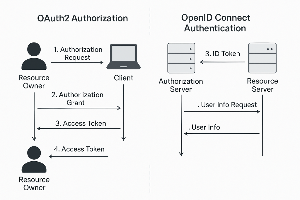 OAuth2 and OpenID Connect authentication protocols