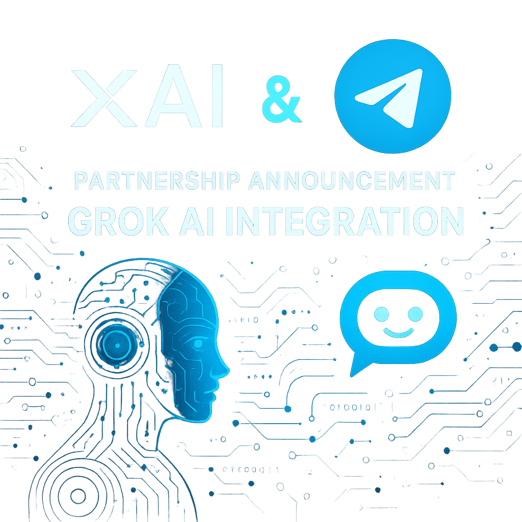 xAI and Telegram partnership announcement for Grok AI integration