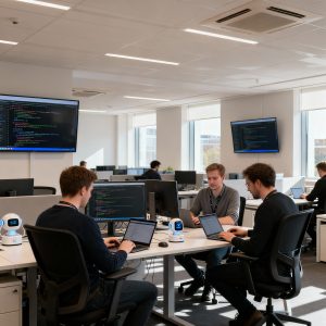 Developers using AI coding assistants in UK government trial