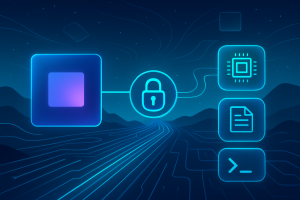 WebAssembly module interacting with system resources using WASI for secure, cross-platform execution