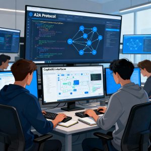 Developers building multi‑agent communication using A2A Protocol and CopilotKit