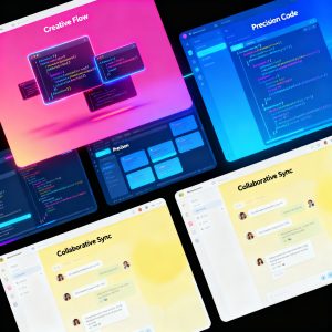 AI coding interfaces displaying multiple coding personality styles in vibe coding workflow