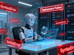 AI coding assistants struggling to debug and deploy code in real-world production environments