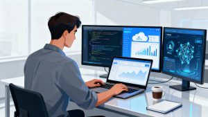 Full-stack developer building modern web and cloud applications with AI tool