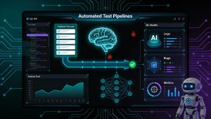 AI-driven software testing automation with machine learning models