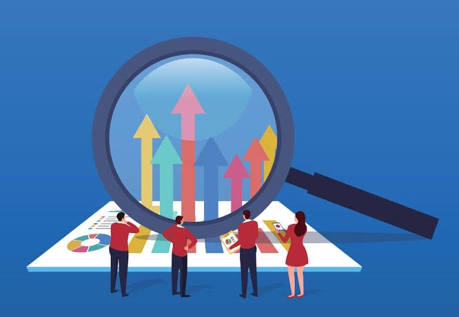 Illustration showing data monetization with data pipelines, analytics dashboards, and business insights icons representing how organizations turn data into revenue and value